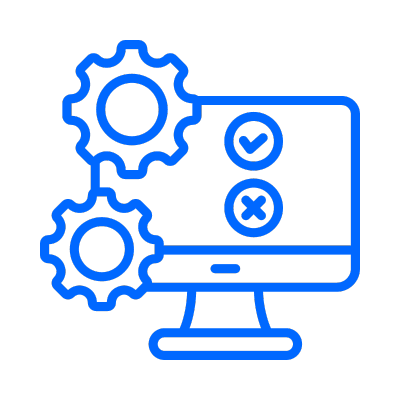 Provision of testing and processing equipment