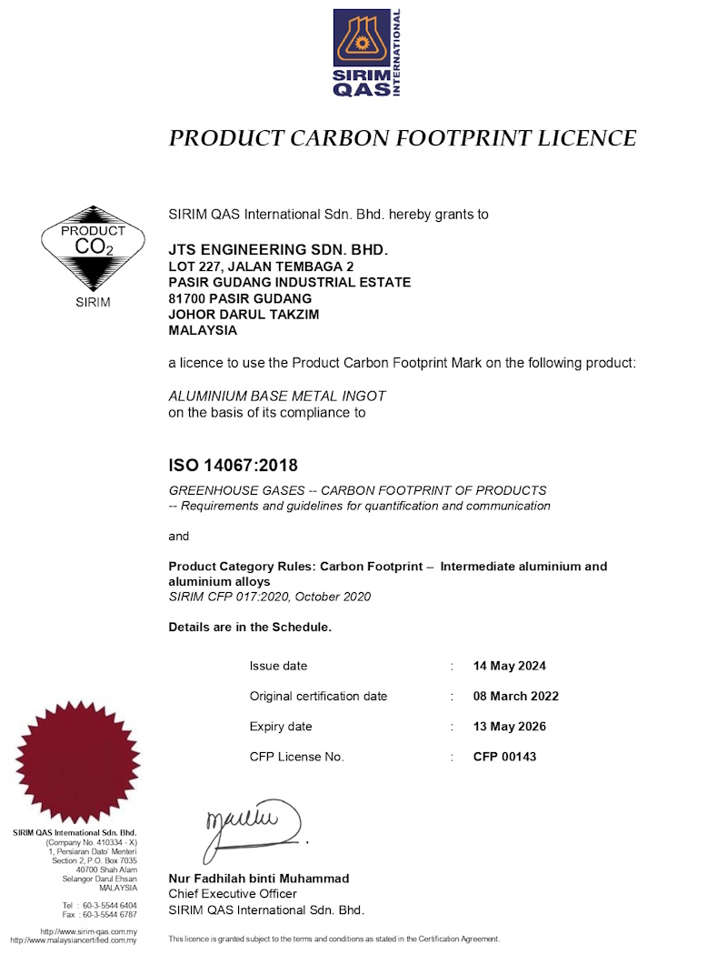 Carbon Footprint License